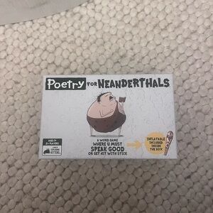 Poetry for Neanderthals Party Game NEW Exploding Kittens Complete